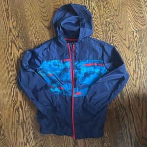 Boys wind breaker/rain jacket size S LIGHTLY WORN!!